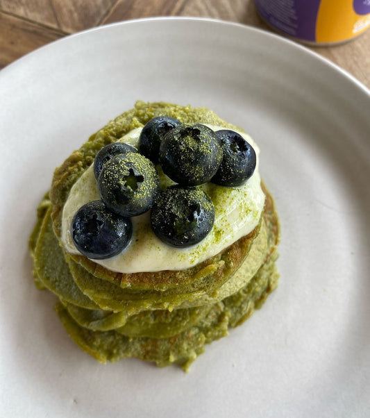 Matcha PANCAKES con @nutrivinyi